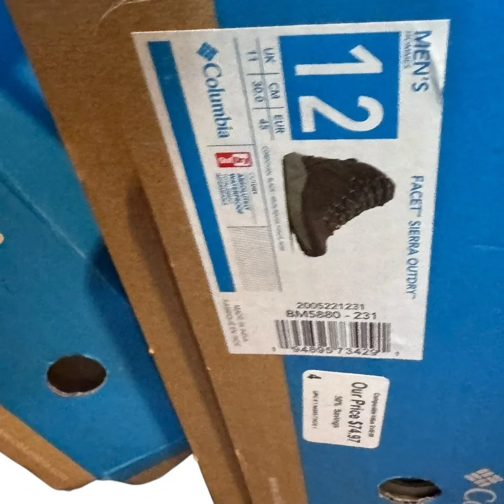 Columbia sierra outdry waterproof boots